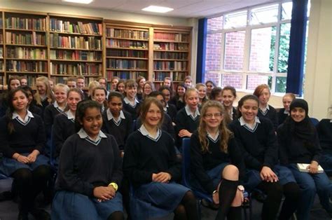 YA AUTHOR • Visit to Nottingham Girls' High School