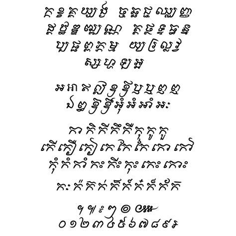 AKbalthom KhmerHand | Khmer fonts — ពុម្ព អក្សរ ខ្មែរ — Polices khmères