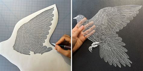 Incredibly Intricate Hand-Cut Paper Art By Maude White | Bored Panda