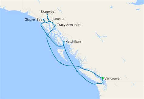 Alaskan Inside Passage from Vancouver, Holland America Line, 10th May 2023 – Planet Cruise