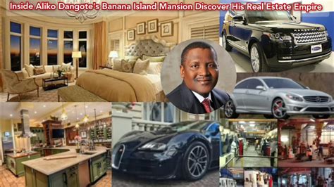 ALIKO DANGOTE'S Multimillion MANSION in Banana Island (Discovering his ...