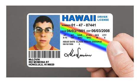 Mclovin Personalised Prop ID Card Magnet Keyring - Etsy Singapore