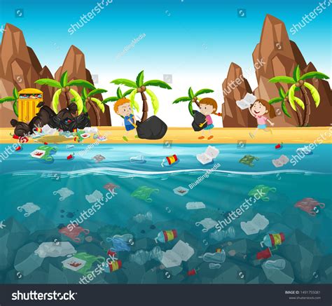 Water Pollution Cartoon Images: Browse 11,578 Stock Photos & Vectors Free Download with Trial ...