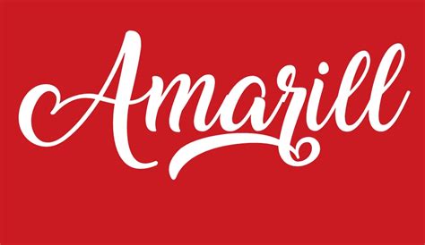 Amarillo free font