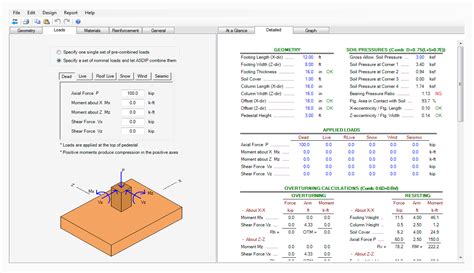 ASDIP Foundation - Structural Engineering Software