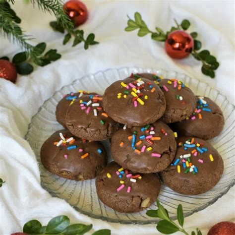 Italian Chocolate Toto Cookies |Traditional Christmas Treat