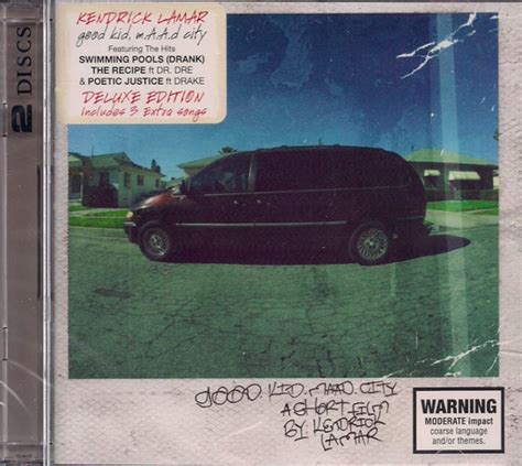 Kendrick Lamar – Good Kid, M.A.A.d City (2012, CD) - Discogs