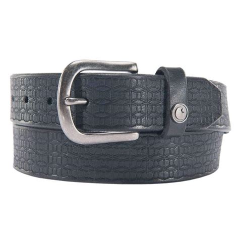 Women's Saddle Leather Basketweave Belt | Black | Carhartt