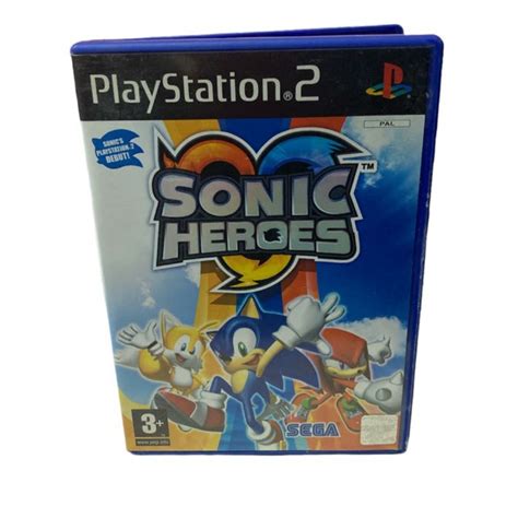 Sonic Heroes - Manual Included - PS2 Game - Own4Less