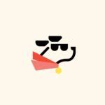 강아지 선글라스 로고 일러스트 ai 독점 다운로드 download dog sunglasses logo - Urbanbrush