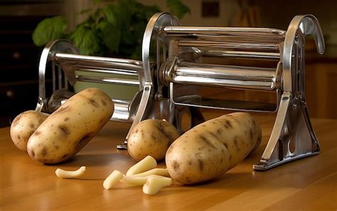 Premium AI Image | Stainless Steel Potato Peeler Set