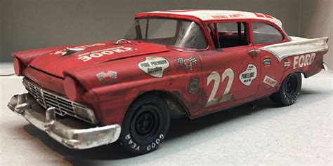 Revell Fireball Roberts 57 Ford NASCAR Model