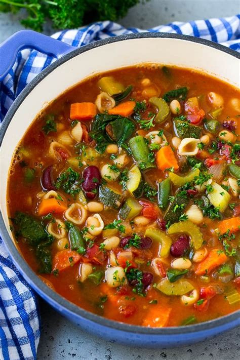 Olive Garden Minestrone Soup - Dinner at the Zoo