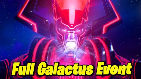 Fortnite Galactus Event (Full Gameplay) - YouTube