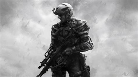 Early Call of Duty: Advanced Warfare Concept Art Tells The Story Of The ...