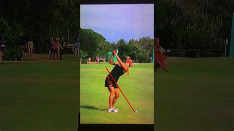 Lexi Thompson golf swing - YouTube