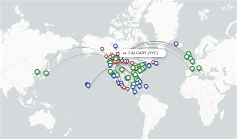 WestJet flights from Calgary, YYC - FlightsFrom.com