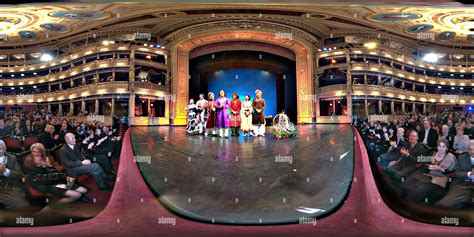 360° view of Narodni Divadlo (National Theater - Alamy