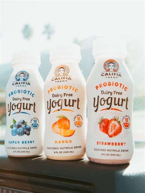 Califia Farms Dairy-Free Yogurt Drinks Review & Info (Cultured, Probiotic)