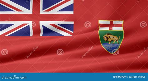 Manitoba flag stock illustration. Illustration of patriotism - 6243709