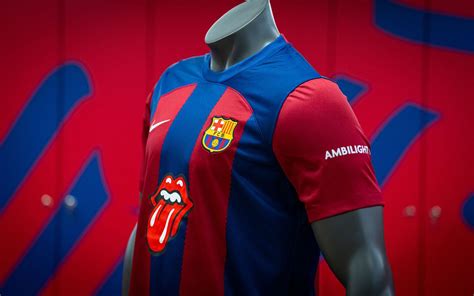 Spotify and FC Barcelona make history again: Barça kit for El Clásico to feature the Rolling ...