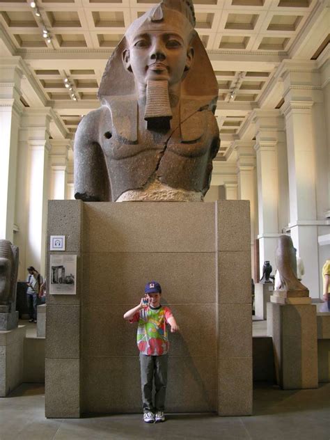 British Museum Top 20 02-1 Colossal Bust of Ramesses II and Pete