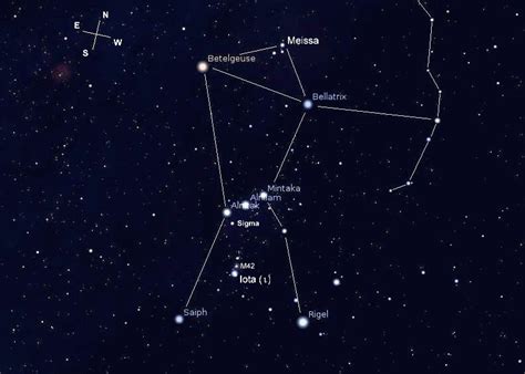 The constellation of Orion is sometimes called “The Hunter”, Orion’s ...