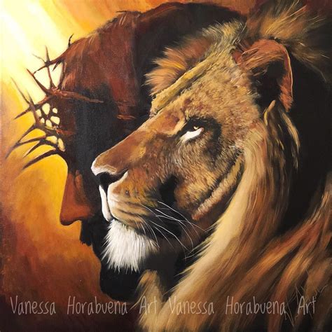 New Root of David Lion of Judah Painting