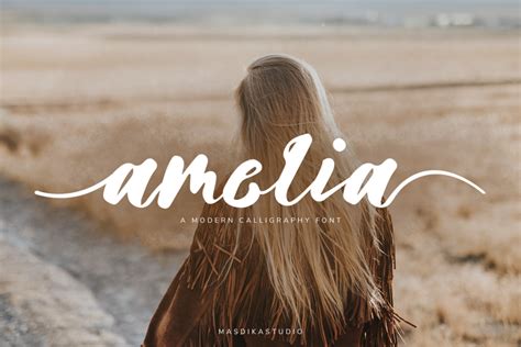 Amelia Font | MasdikaStudio | FontSpace