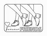 Tap Shoe Coloring Pages sketch template