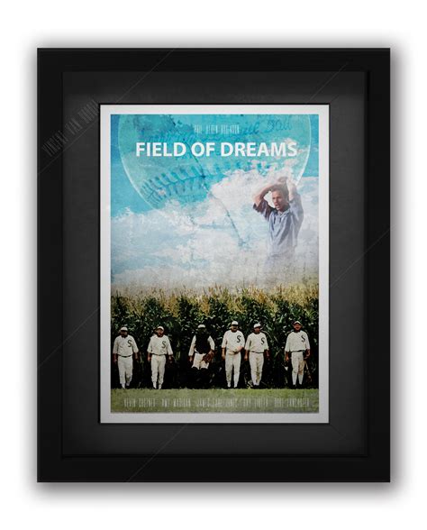 Field of Dreams Movie Poster | Retro Movie Posters | Vincent Van Doodle