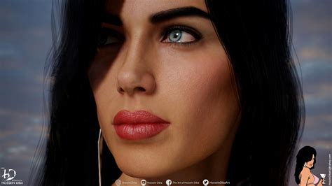 3D Model of GTA Vice City Loading Screen Girl (Real Time) - ZBrushCentral