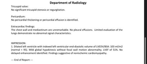 Help understanding Cardiac MRI results : r/askCardiology