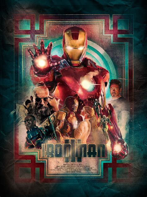 Iron Man 3 poster on Behance