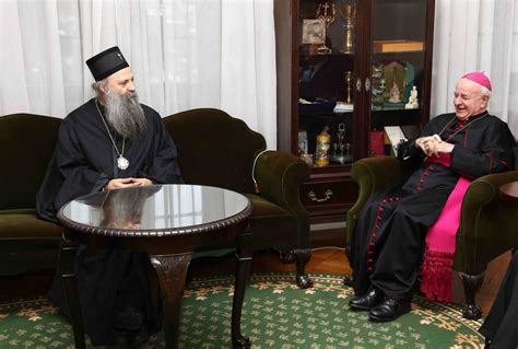 Patriarch of Serbia received the delegation of the Community of Sant ...