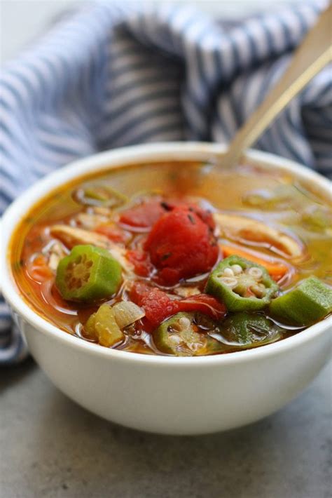 Secrets to Mom's Chicken Gumbo Soup- The Fed Up Foodie