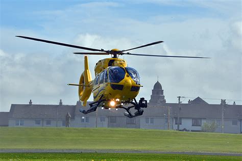 Scottish Ambulance Service new helicopter in Bowmore, Islay | Islay Pictures Photoblog