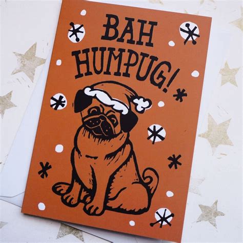 Pug Christmas Cards Christmas Pun Cards Multipack Dog Funny - Etsy