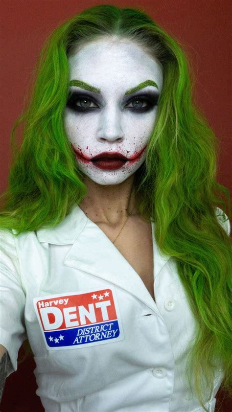 Joker. Halloween. Halloween costume. Halloween makeup. sfx makeup. | Halloween wigs, Halloween ...