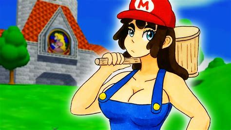 The most CURSED Mario Gender Bend - YouTube