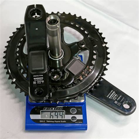 Up close: Shimano Dura-Ace R9100 dual-sided power meter crankset, with ...