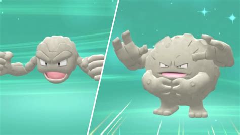 Pokemon brilliant diamond geodude evolution