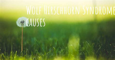 Which are the causes of Wolf Hirschhorn Syndrome?