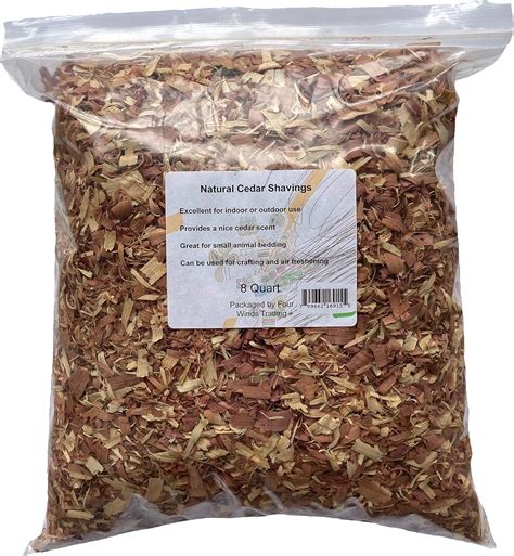 100% Natural Cedar Shavings (8 quart) : Amazon.co.uk: Garden