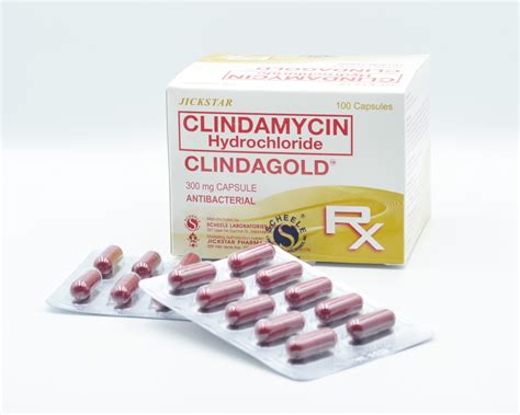 CLINDAGOLD® Clindamycin 300mg 100 Capsules – Think Health