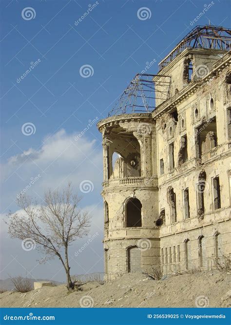 Ruins of Historical Old Kabul Palace Destroyed during 1990s Civil War ...