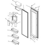 Maytag MSD2652KGW side-by-side refrigerator parts | Sears PartsDirect