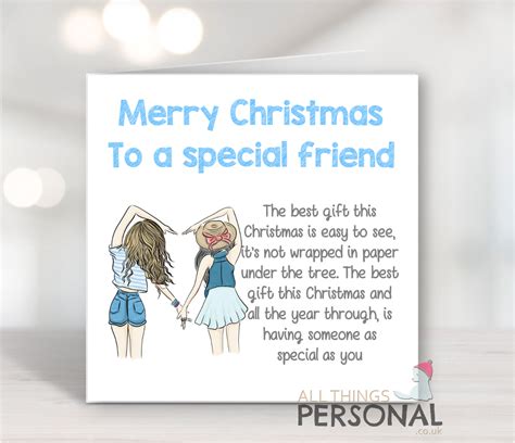 With Love On Your First Christmas Card - All Things Personal