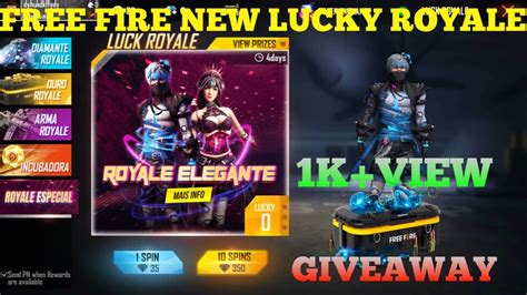 FREE FIRE NEW LUCKY ROYALE - FREE FIRE LUCKY ROYALE BUNDLE - GAMING BIPLAB - YouTube