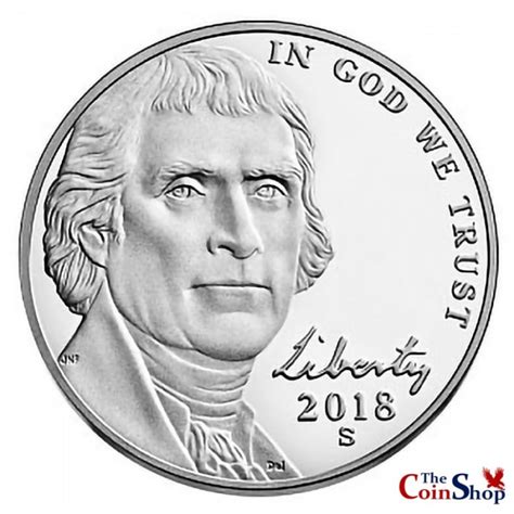 2018-S Jefferson Nickel Proof Grade Proof